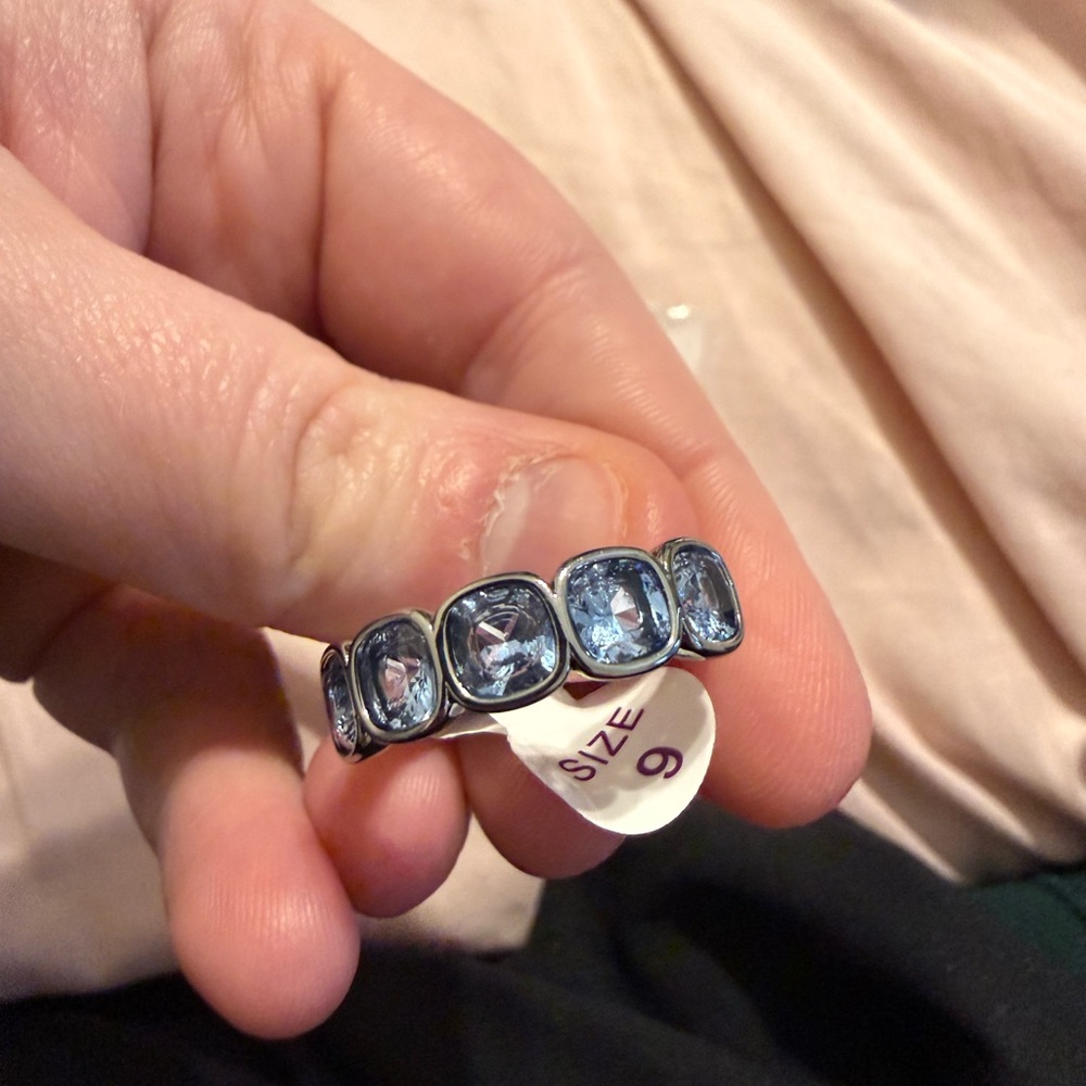 Bomb Party The Span of Sparkle aquamarine size 9